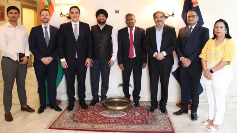 CCD Health and GeBBS Healthcare Solutions Visit the Embassy of India in DR